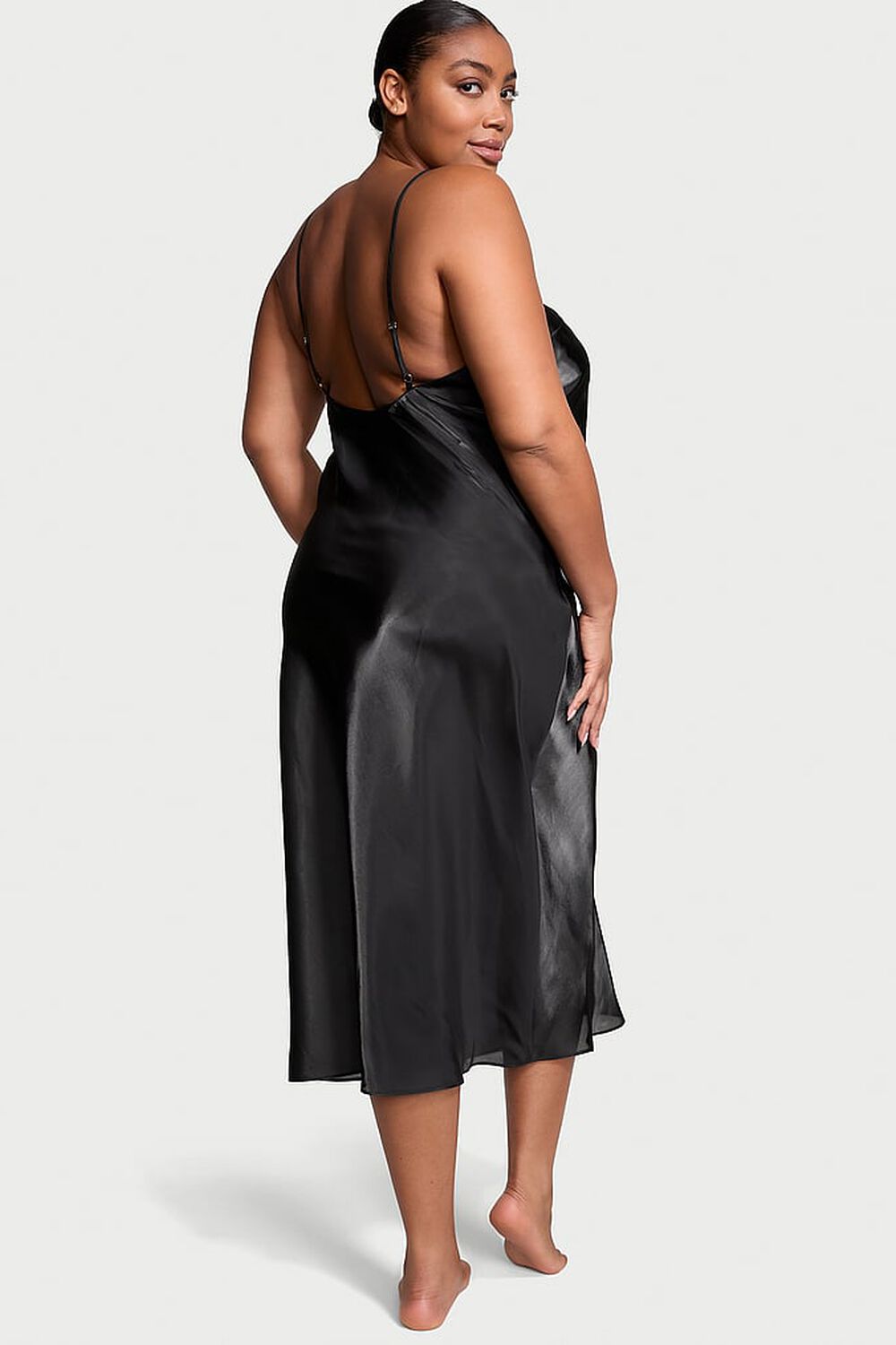 Довга нічна сорочка 570682285 black