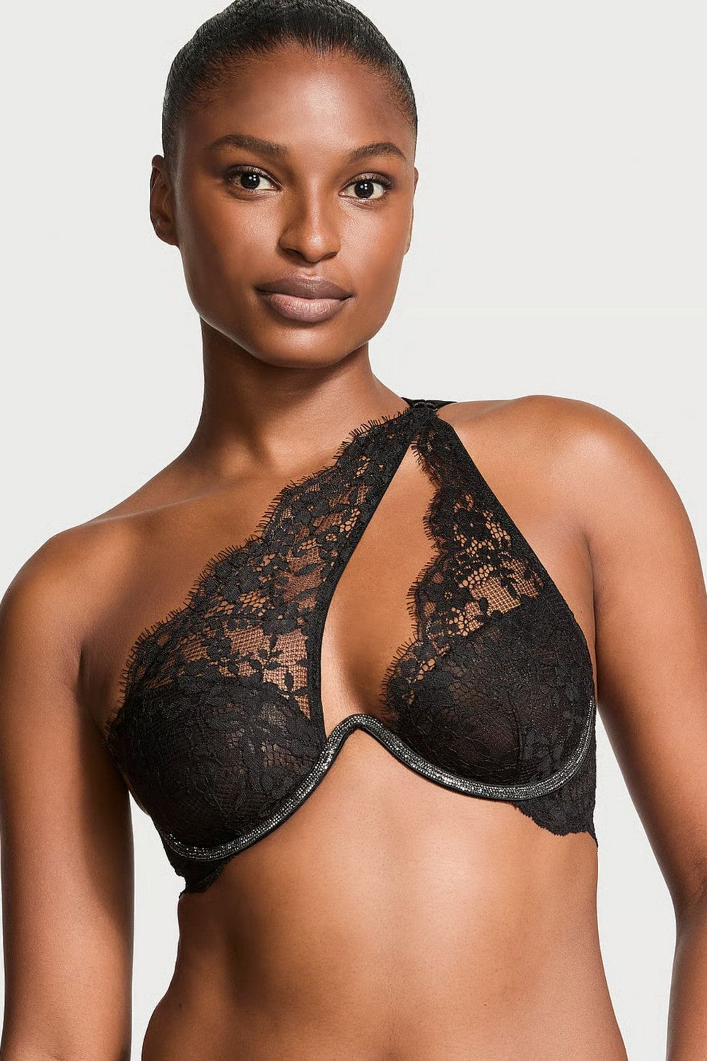 Комплект білизни зі стразами 591443370 Black Victoria`s Secret