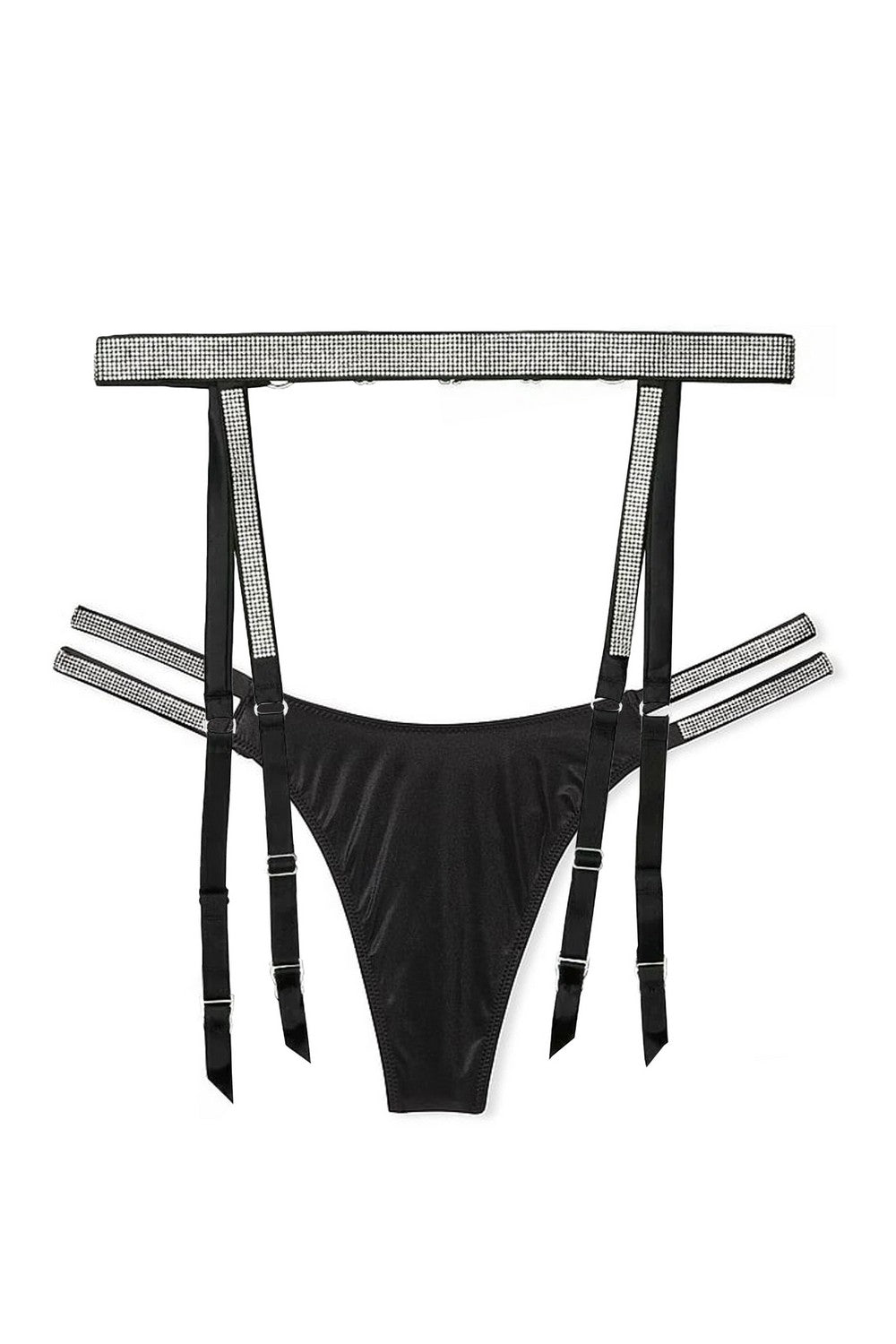 Пояс для чулок + трусики 604007233 black