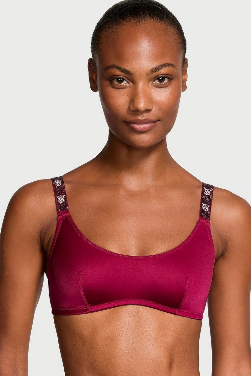 Комплект белья с вырезом 606041514 burgundy