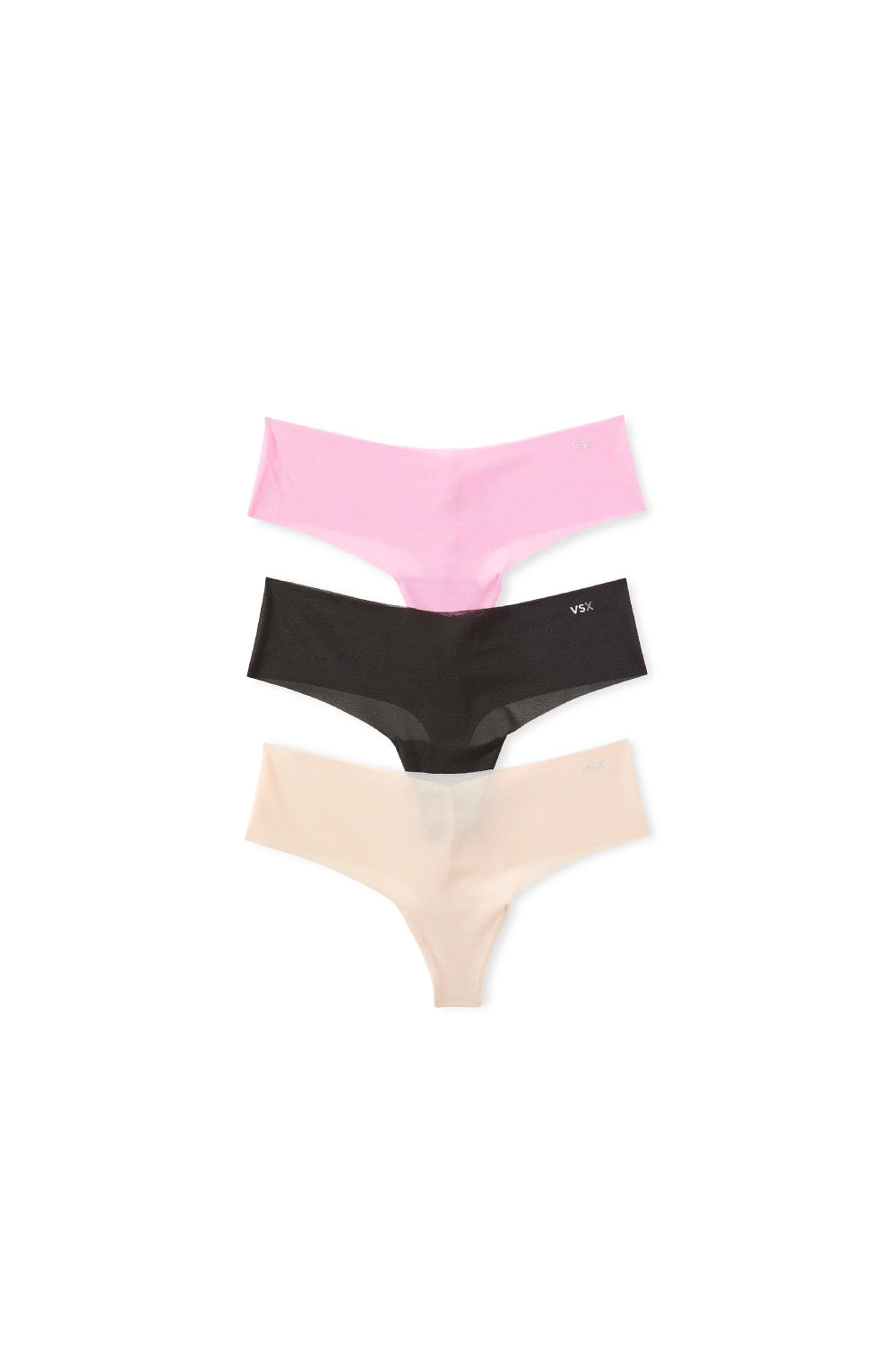 Трусики стрінг із мікросітки 612710040 (3 шт.) multi Victoria`s Secret
