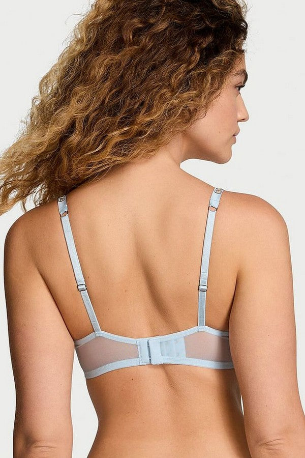 М'який бюстгальтер зі стразами 63551301 blue