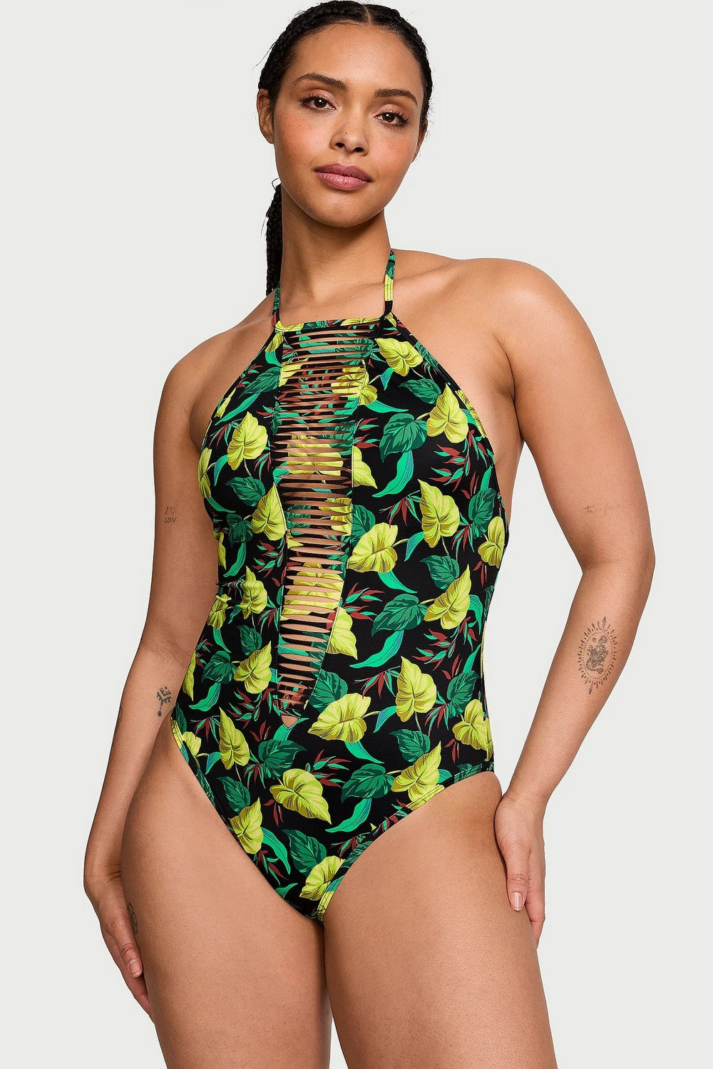 Купальник з вирізом на спині 647010627 multi