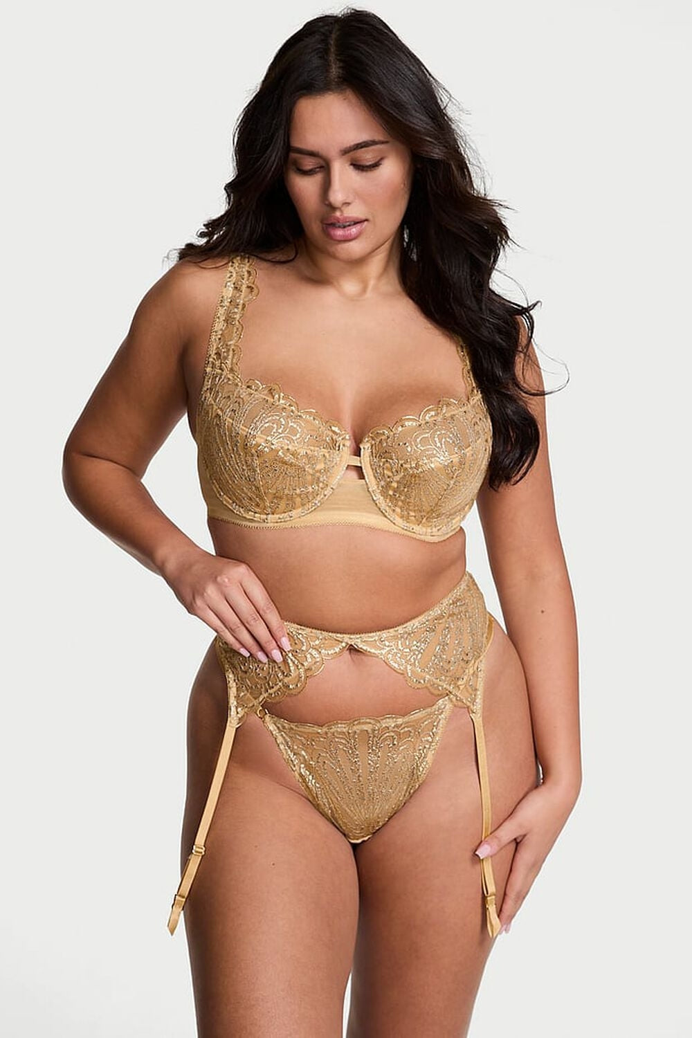 Пояс для панчох з вишивкою 693991140 Victoria`s Secret