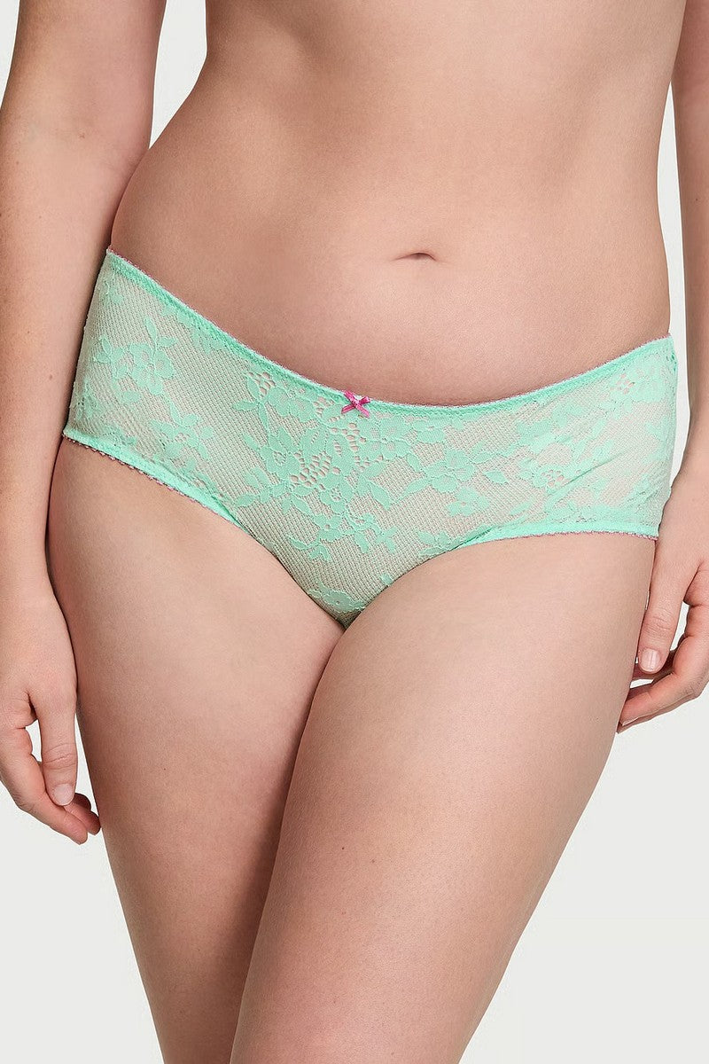 Трусики сліп із мережива 69714256 turquoise