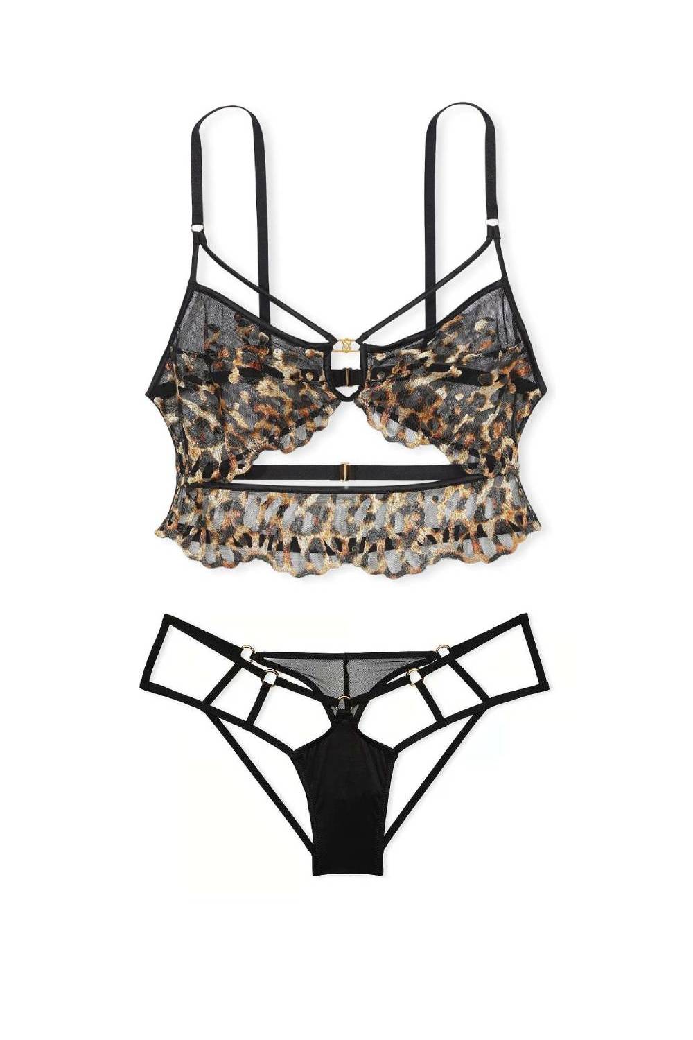 Комплект білизни з принтом 70270591 black