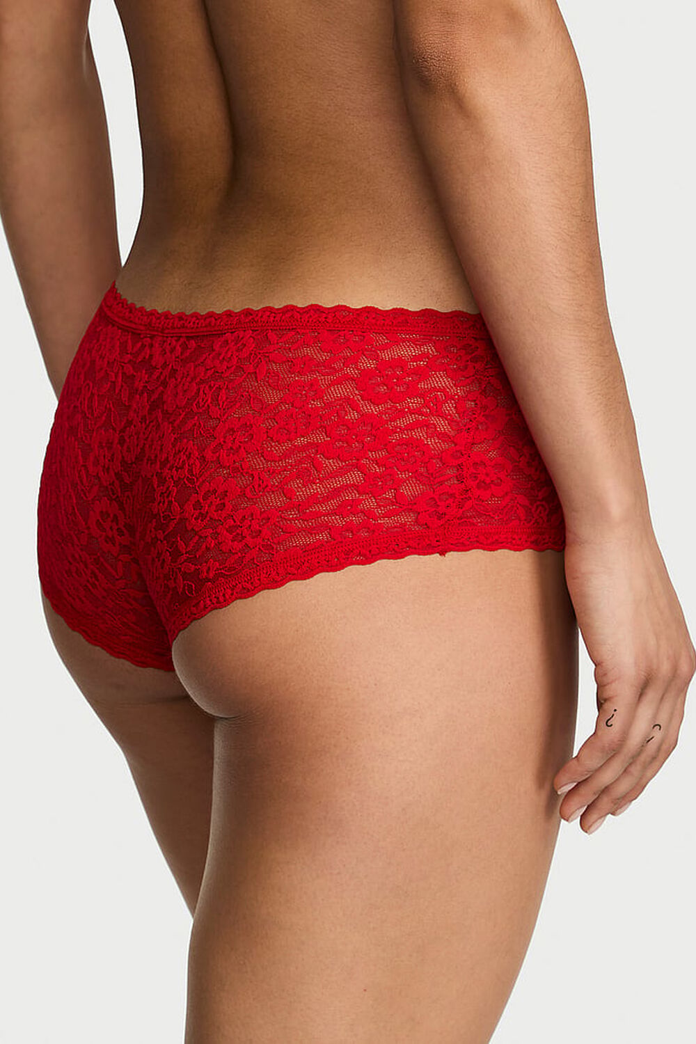 Мереживні шортики 708453576 red Victoria`s Secret