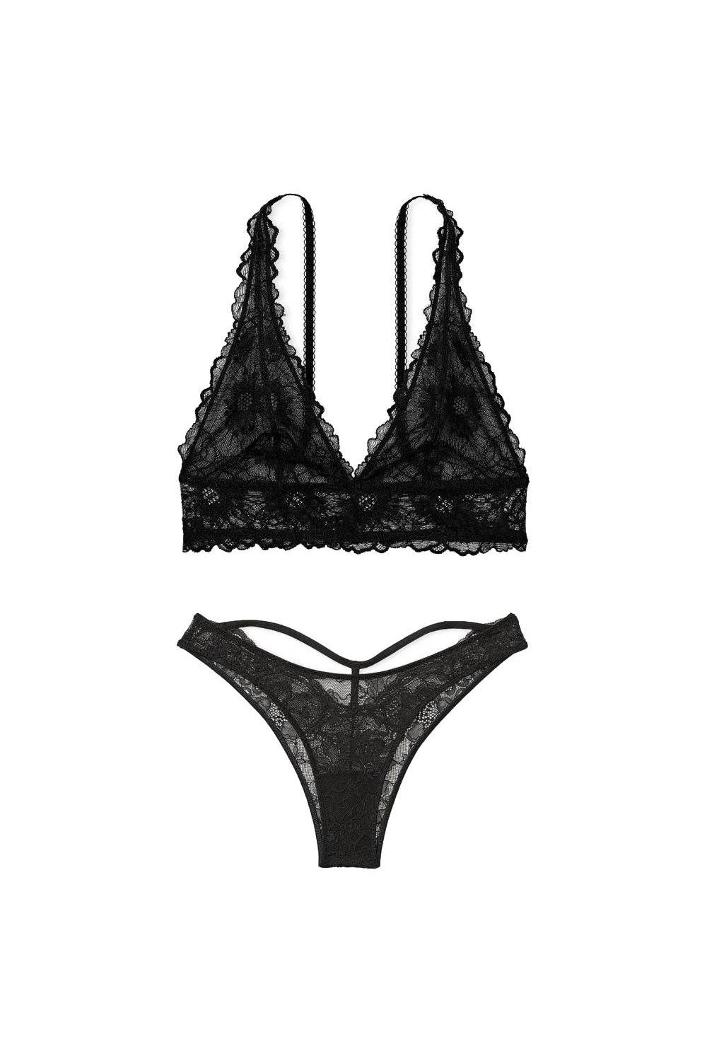 Мереживний комплект білизни 709240599 black