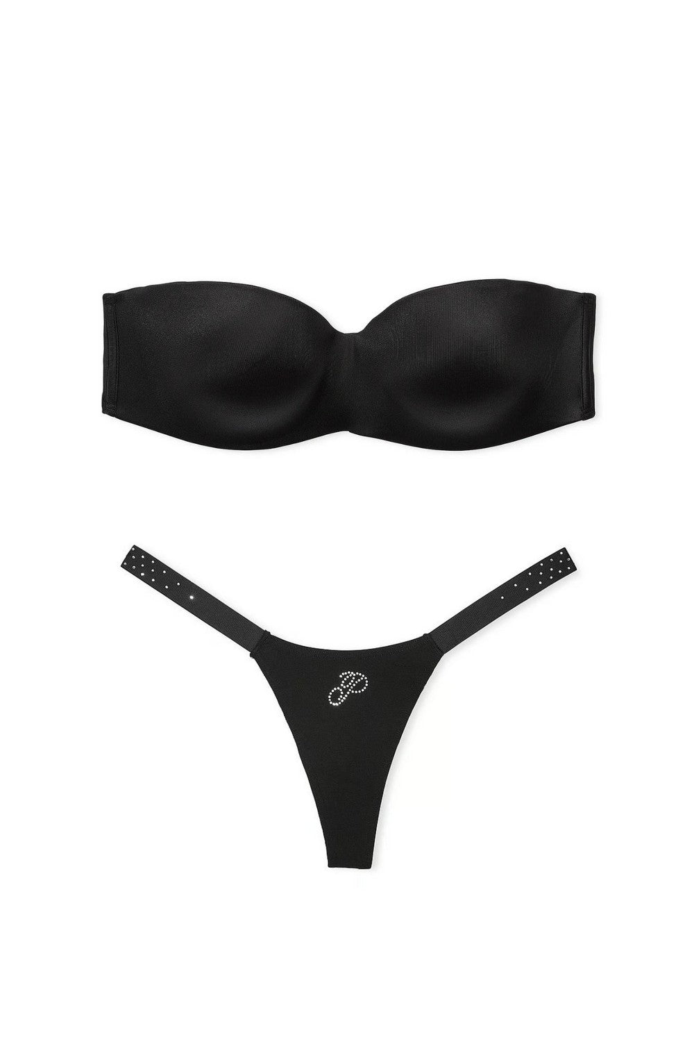 Комплект білизни зі знімними бретелями 718467357 black