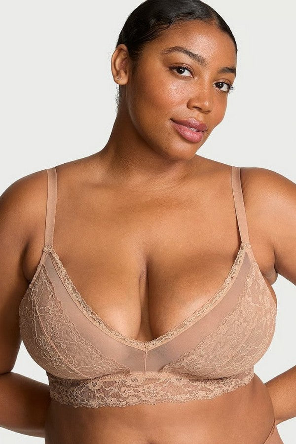 Комплект білизни з мережива 723024555 beige