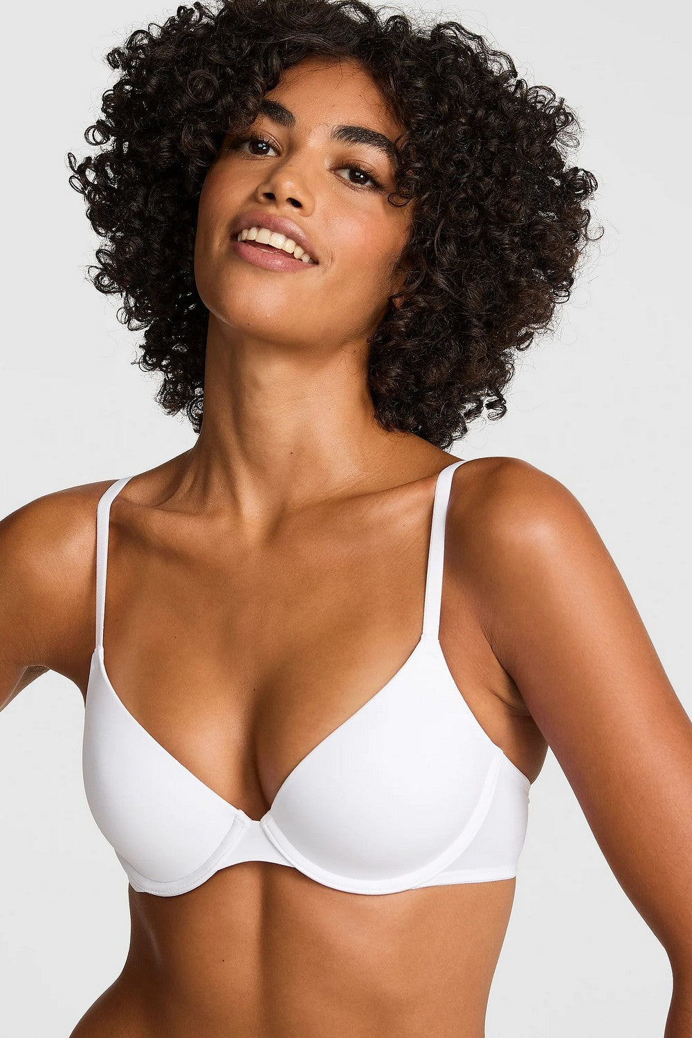 Бюстгальтер із щільними чашками 729545205 white Victoria`s Secret