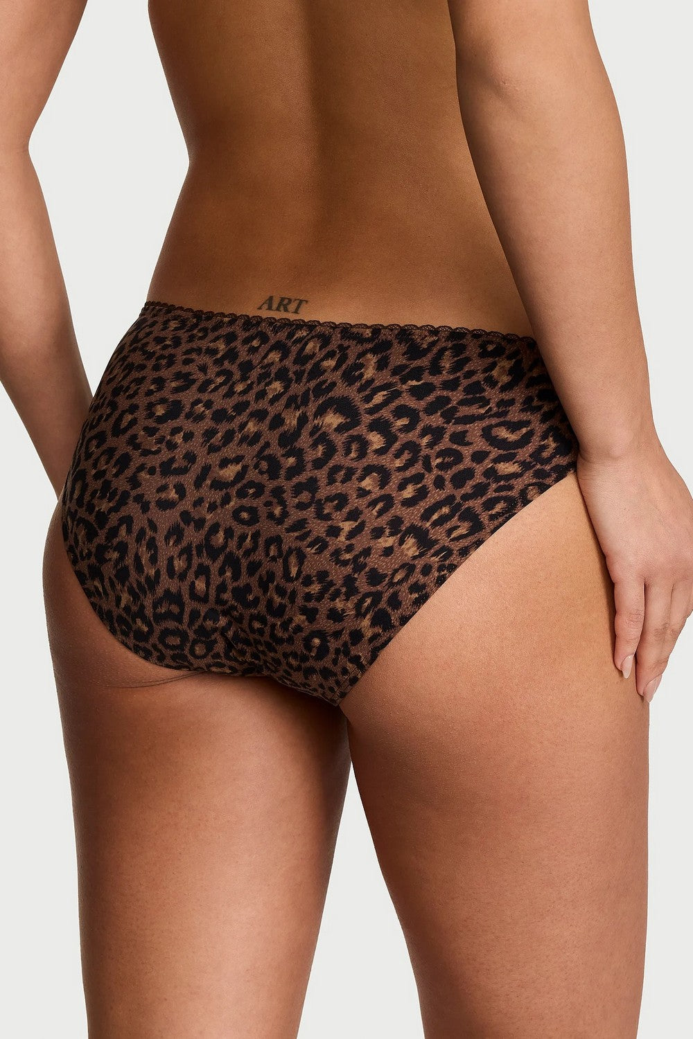 Трусики сліп для менструації 740202522 leopard Victoria`s Secret спина
