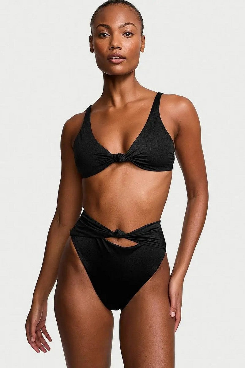 Роздільний купальник із вузлами 765802969 black