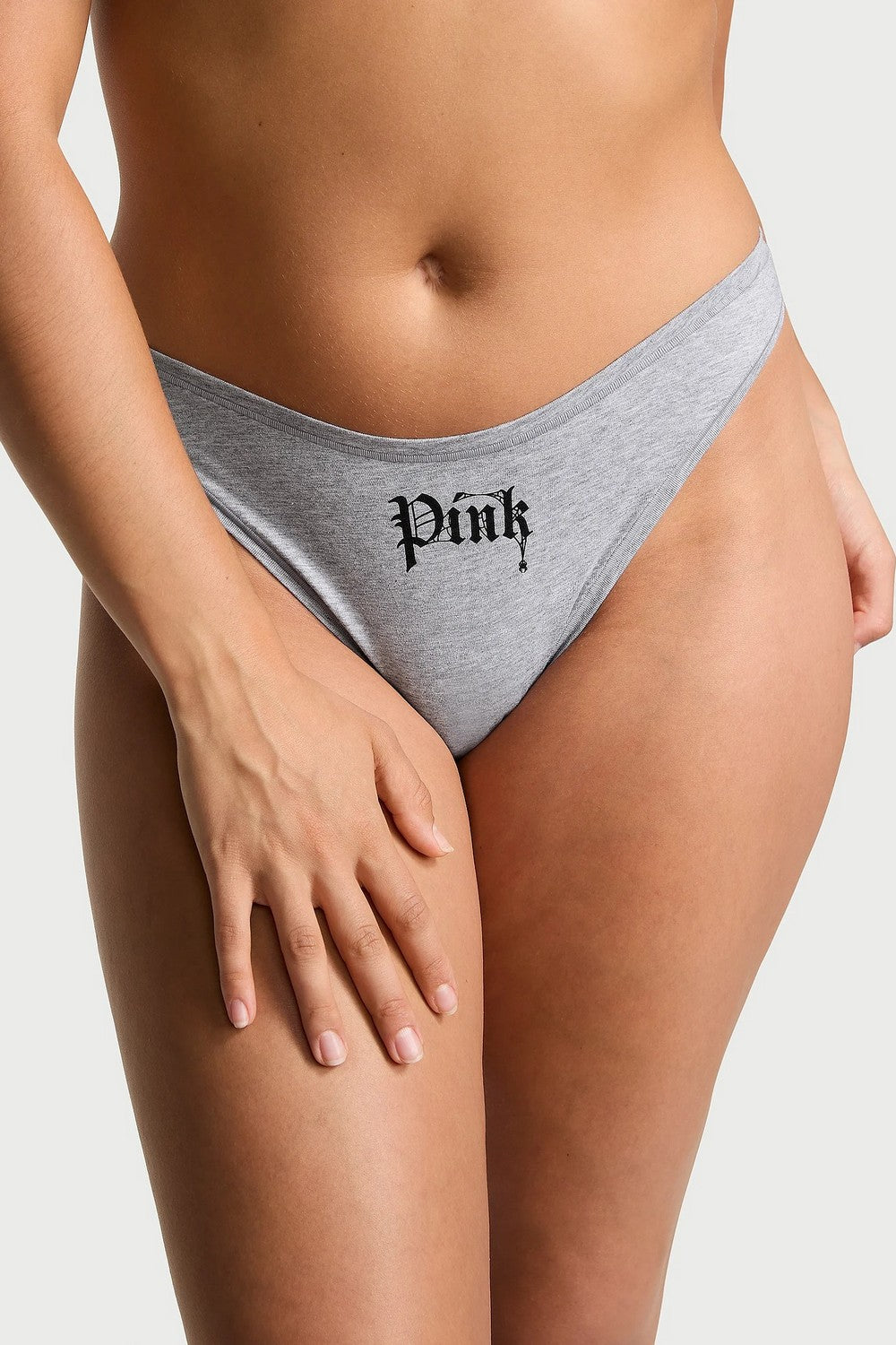 Бавовняні трусики стрінги 775467018 gray