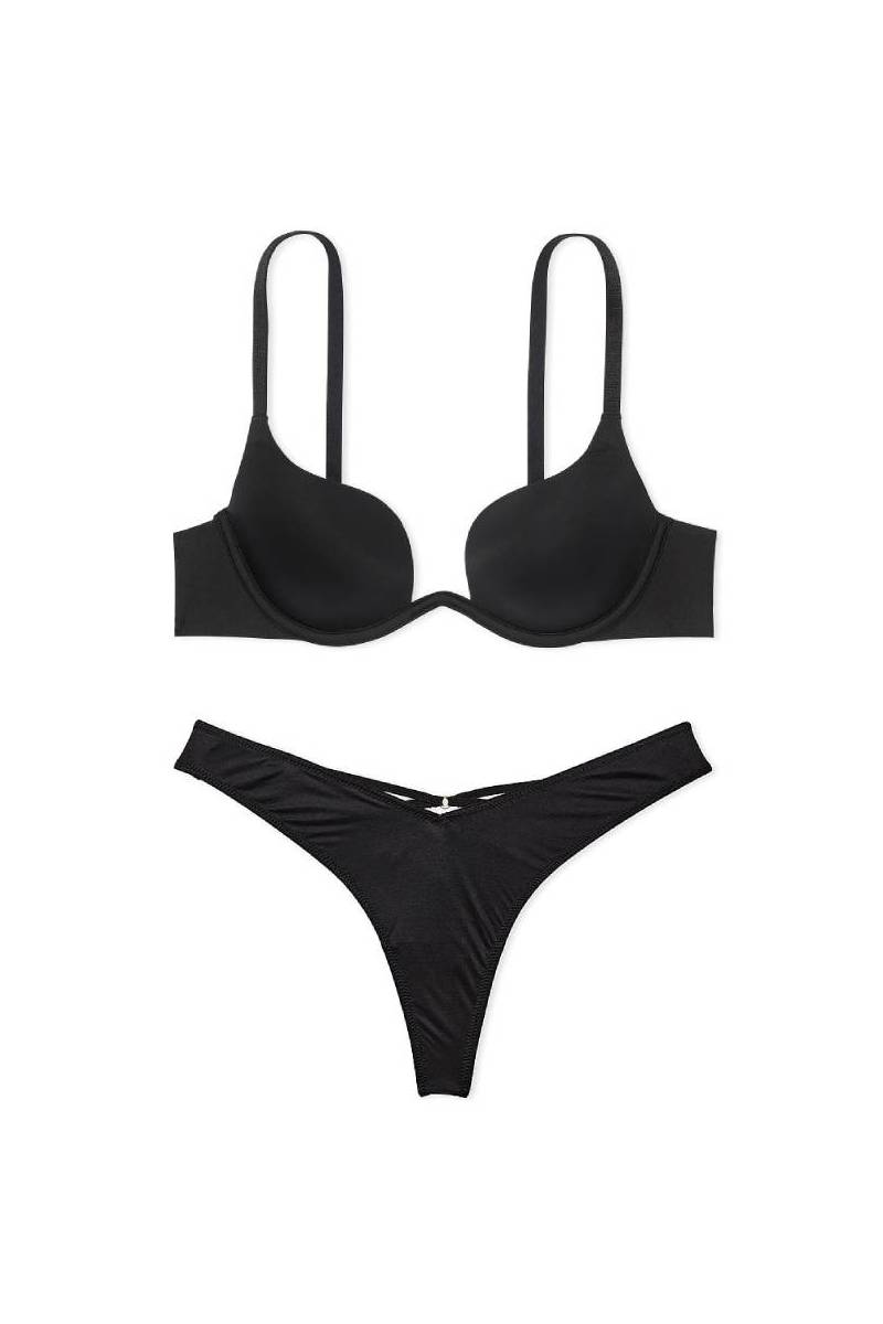 Однотонный комплект белья 777401110 black