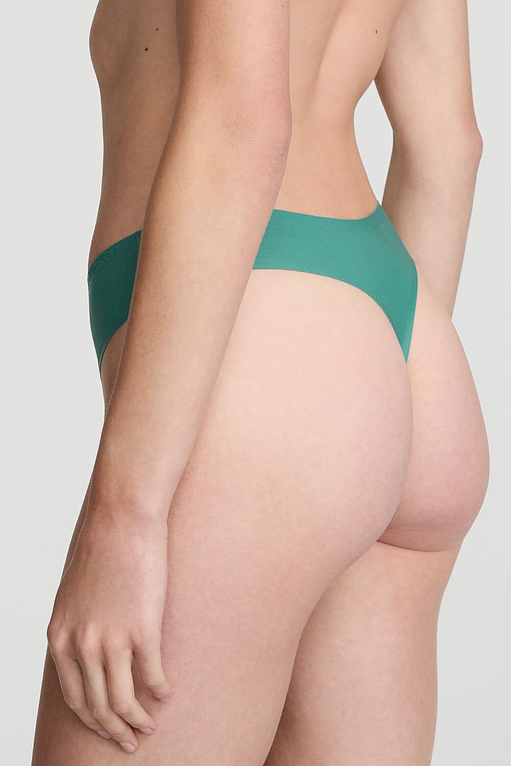Безшовні трусики стрінг 77795000 green Victoria`s Secret спина
