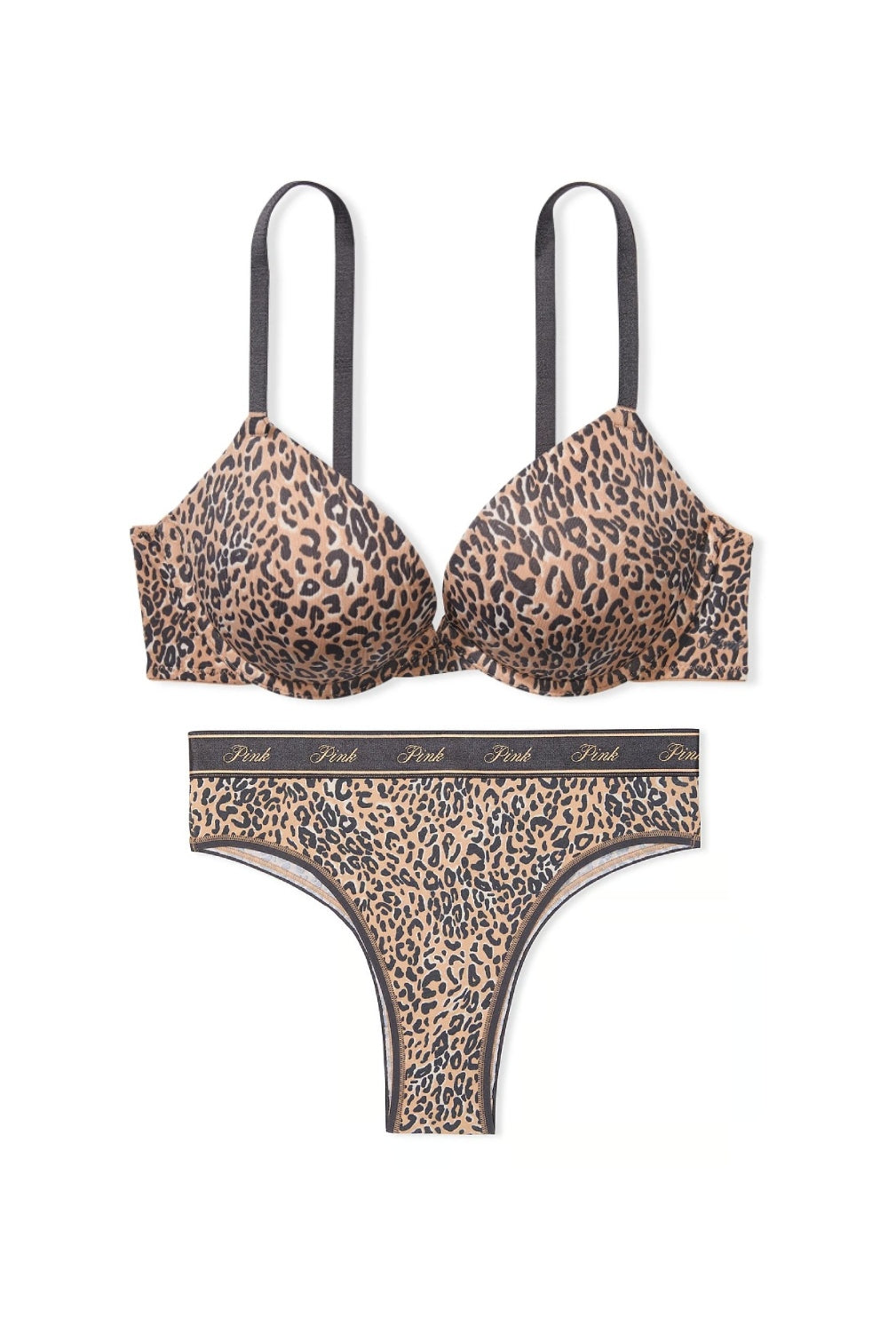 Комплект білизни з принтом 786154131 leopard