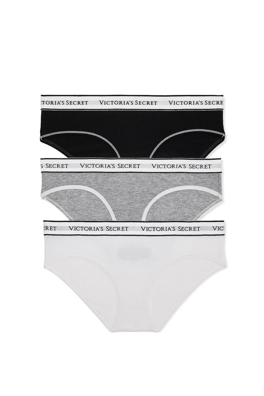 Бавовняні трусики сліп 894380501 (3 шт.) multi Victoria`s Secret