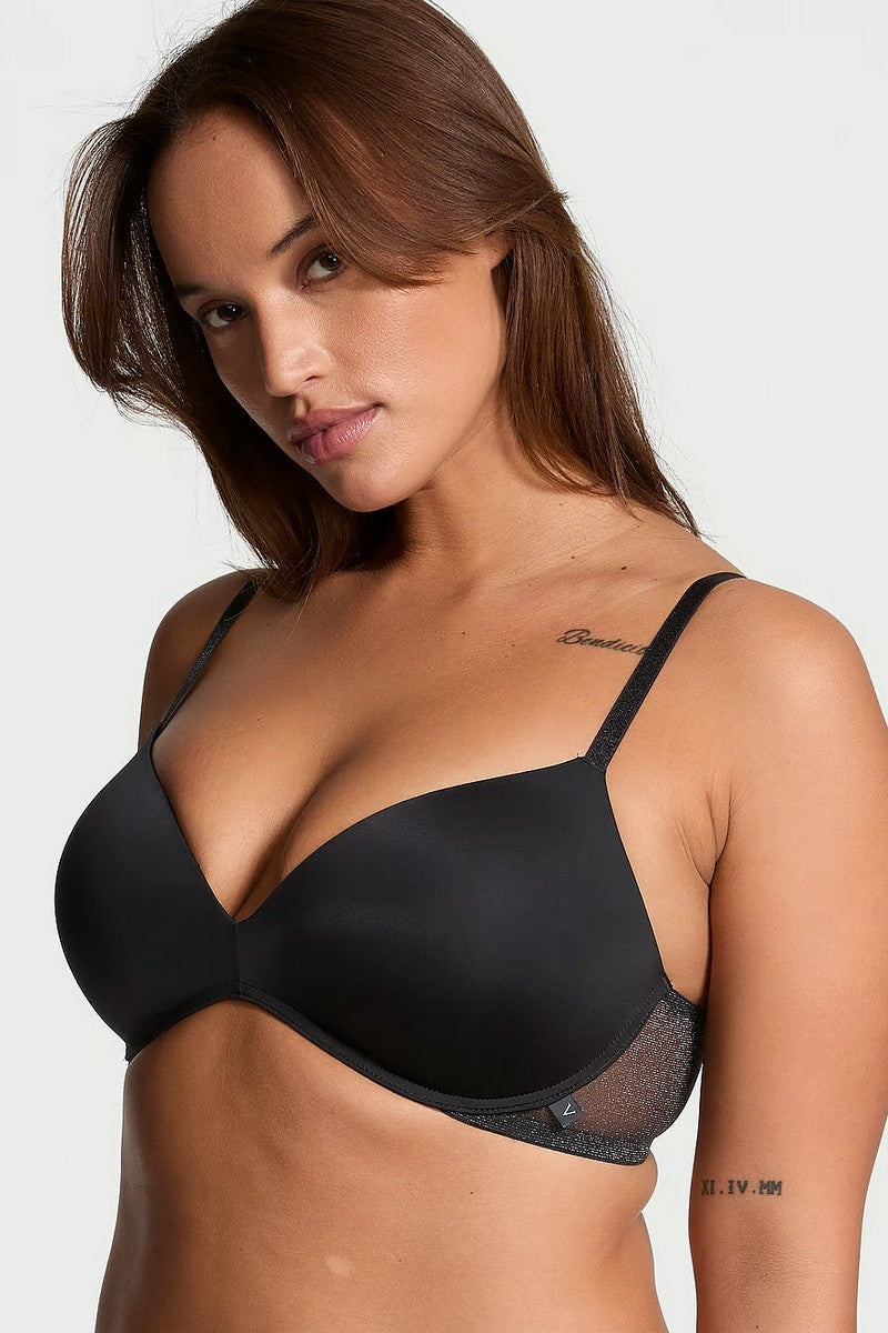 Блискучий комплект білизни 795475900 black