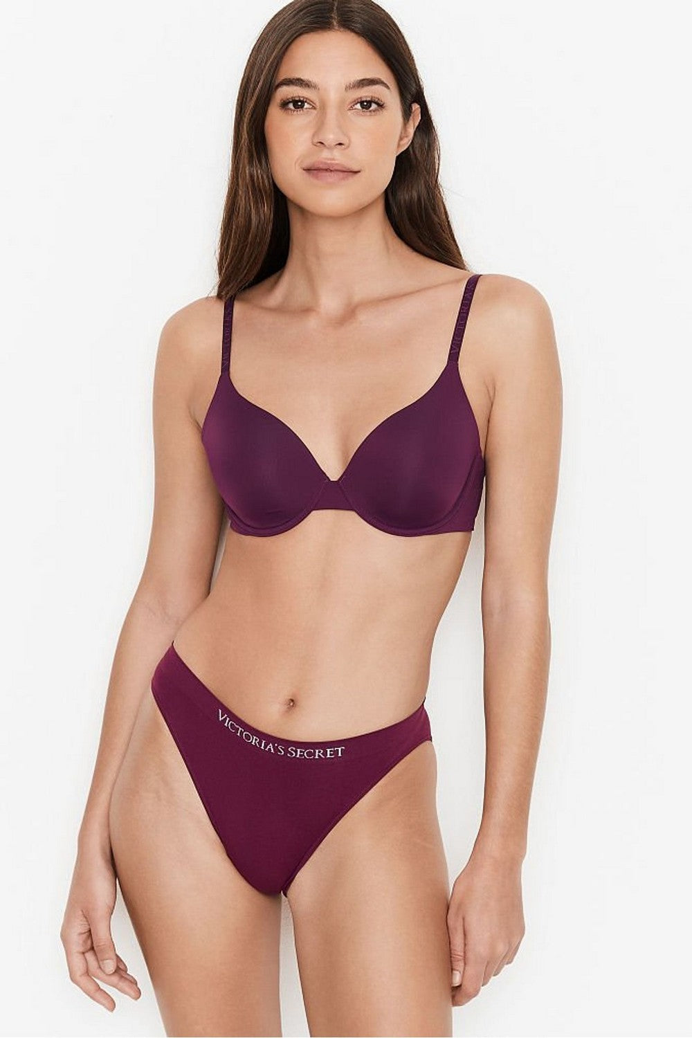 Трусики сліп з логотипом 809300845 burgundy