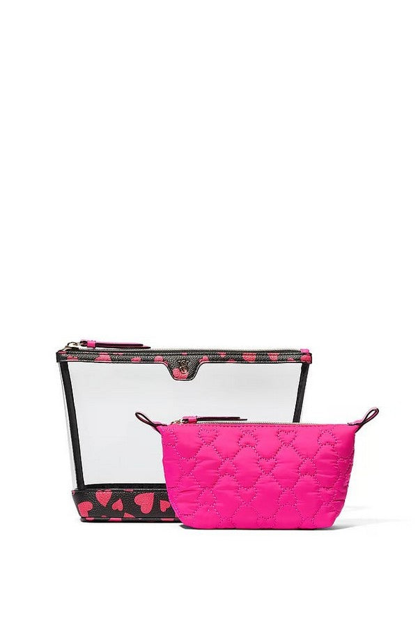 Дорожня сумка та косметичка 812755809 black/pink