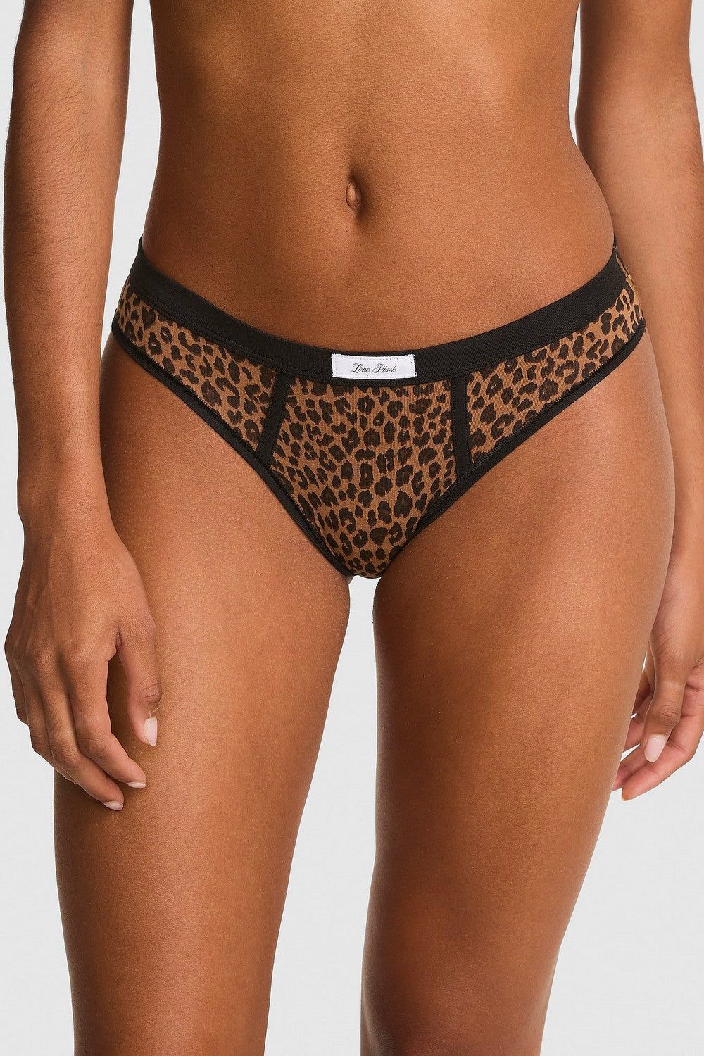 Трусики сліп із принтом 817427138 leopard Victoria`s Secret