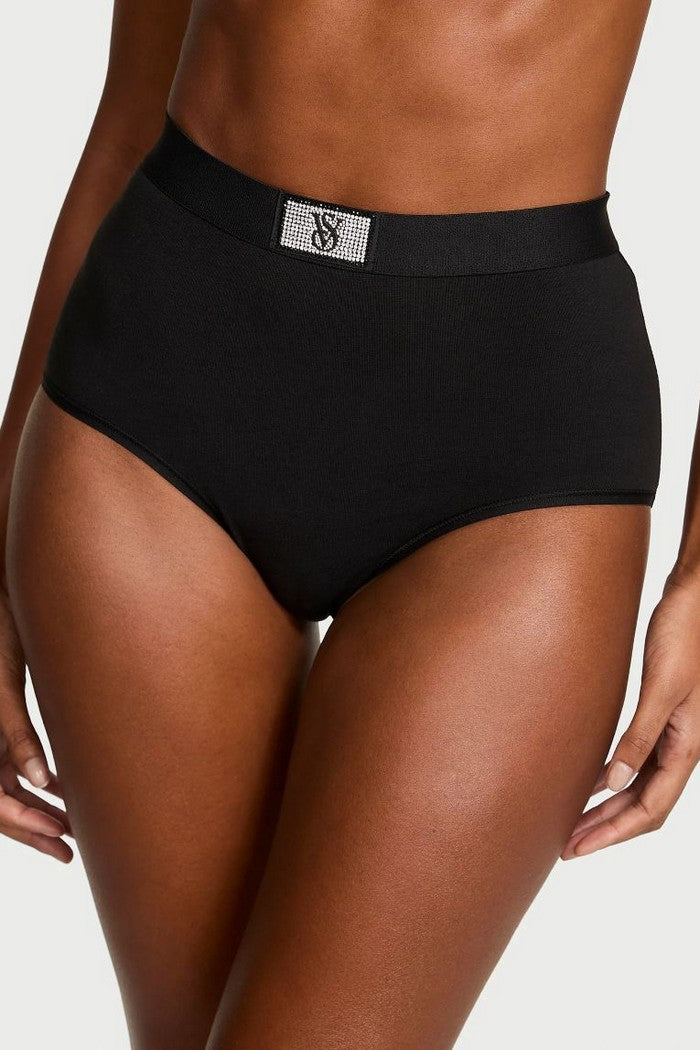 Трусики слип со стразами 821011000 black