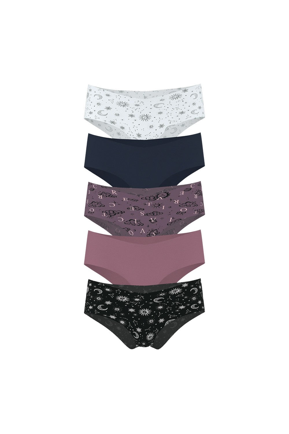 Бесшовные трусики слип 823941239 (5 шт.) multi