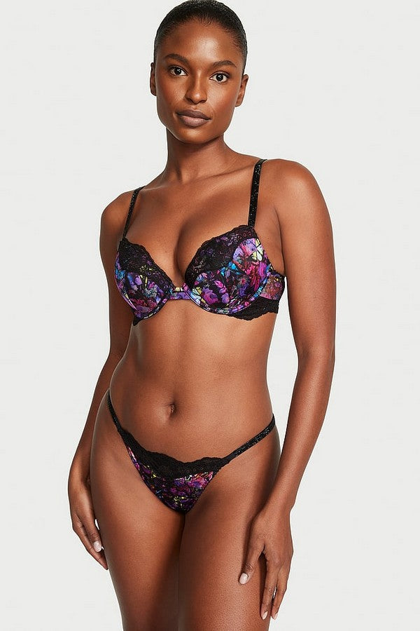 Комплект білизни з принтом 835570784 black