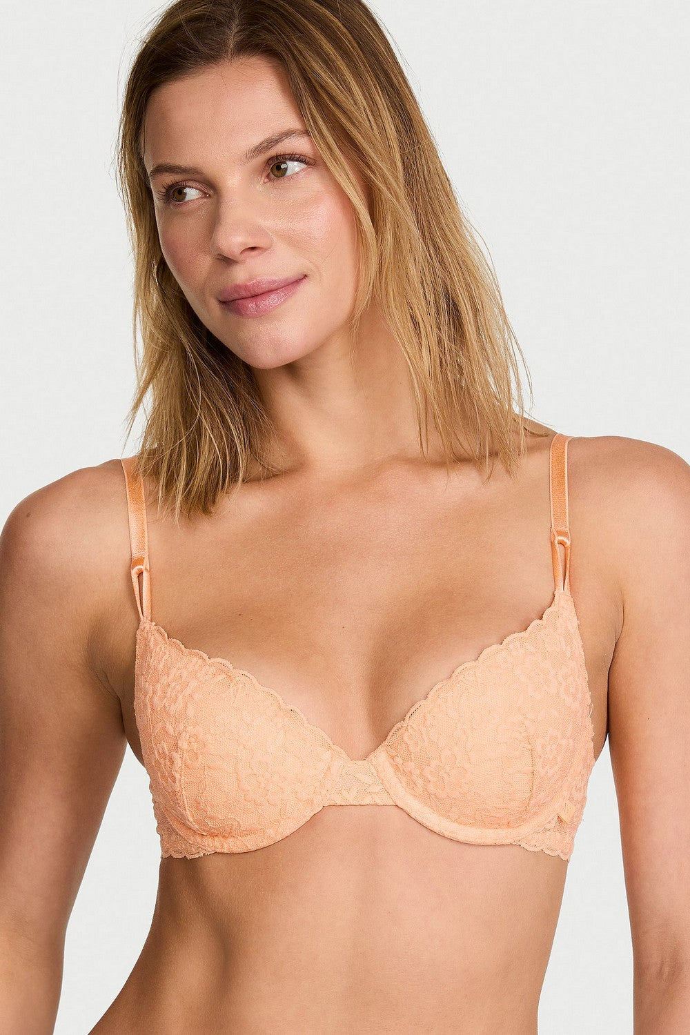 Мереживний комплект білизни 841347397 orange Victoria`s Secret