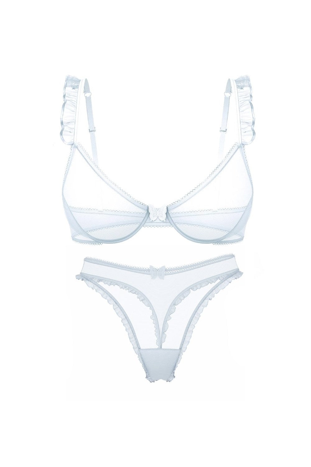 Комплект білизни з мікросітки 849207306 blue