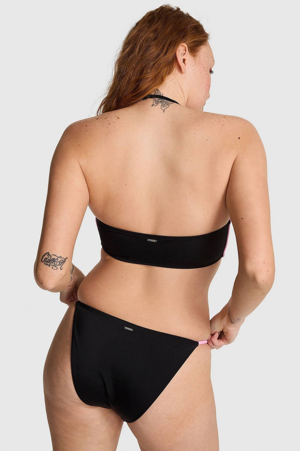 Купальник со съемными бретелями 860134368 black