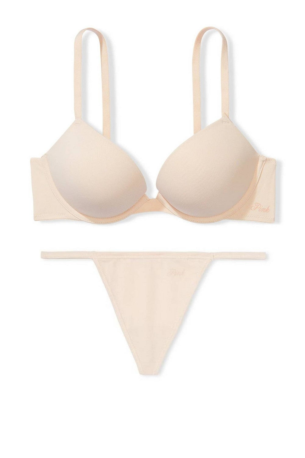 Однотонний комплект білизни 897554797 beige