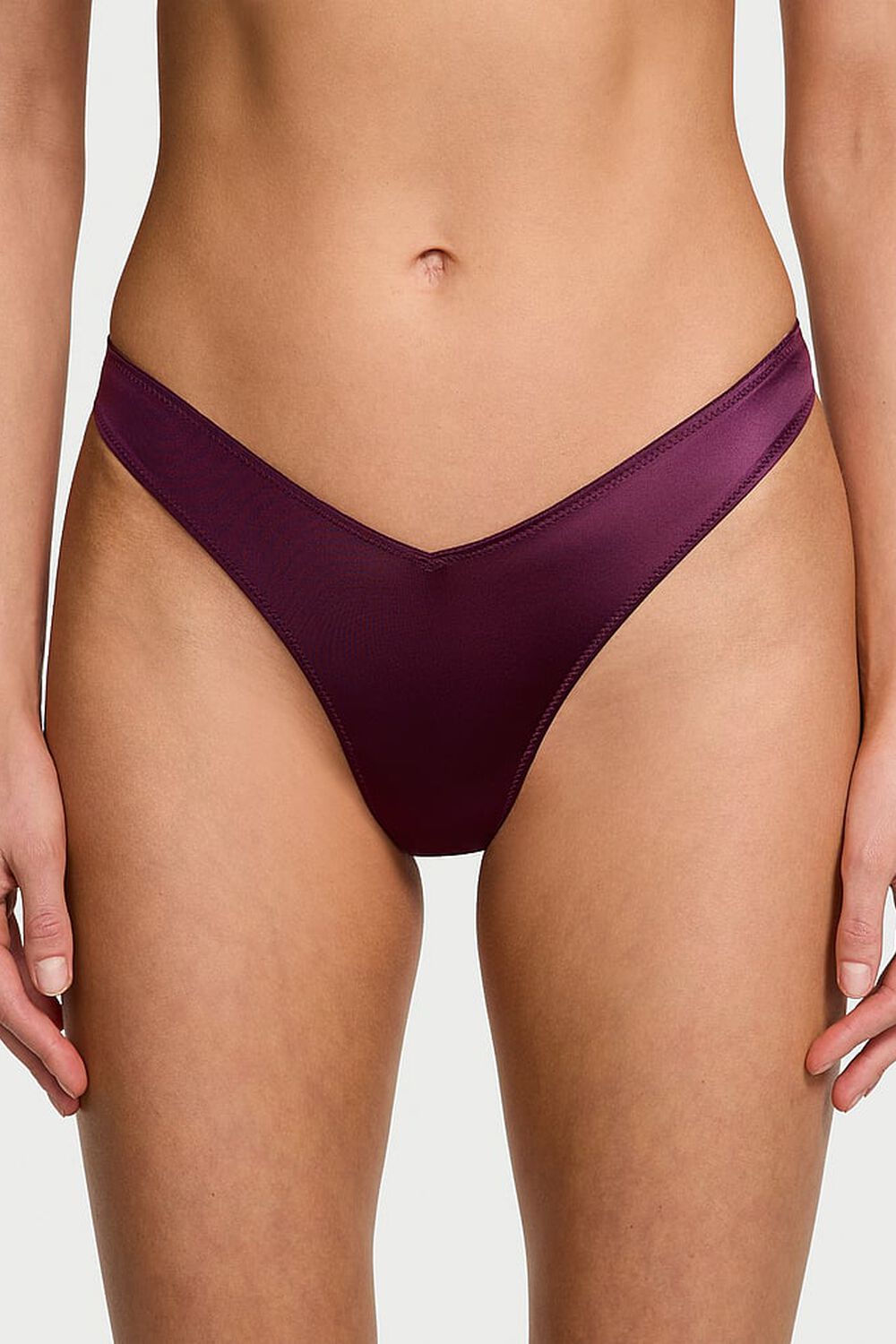 Трусики стрінг з ремінцями 917208585 burgundy