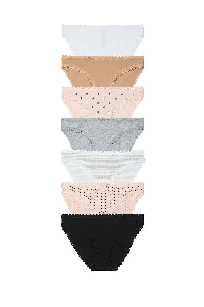 Трусики слип из хлопка 935421246 (7 шт.) multi