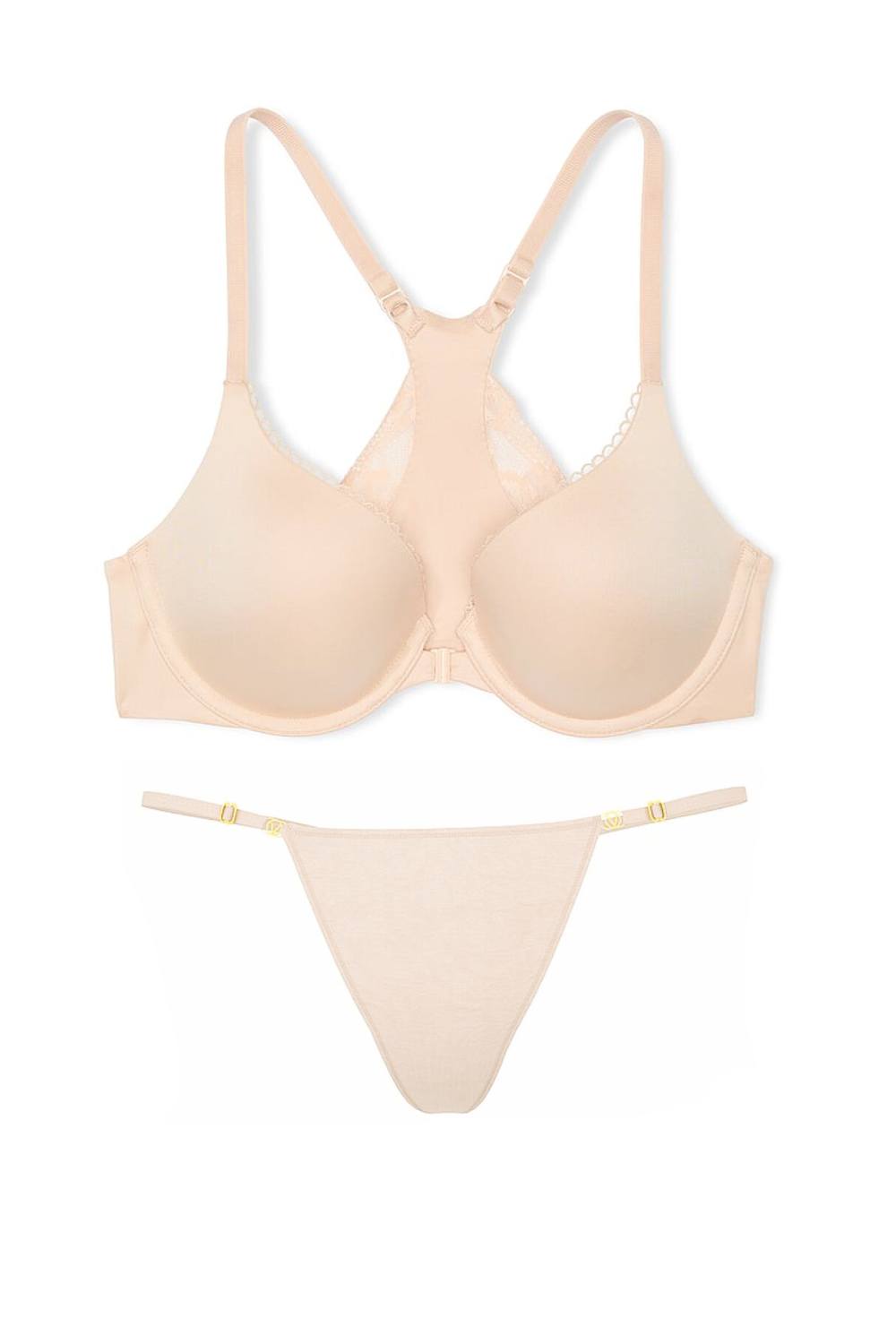 Комплект із застібкою спереду 953914137 beige Victoria`s Secret