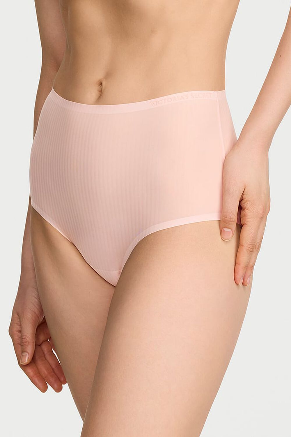 Високі трусики сліп 975046835 rose Victoria`s Secret
