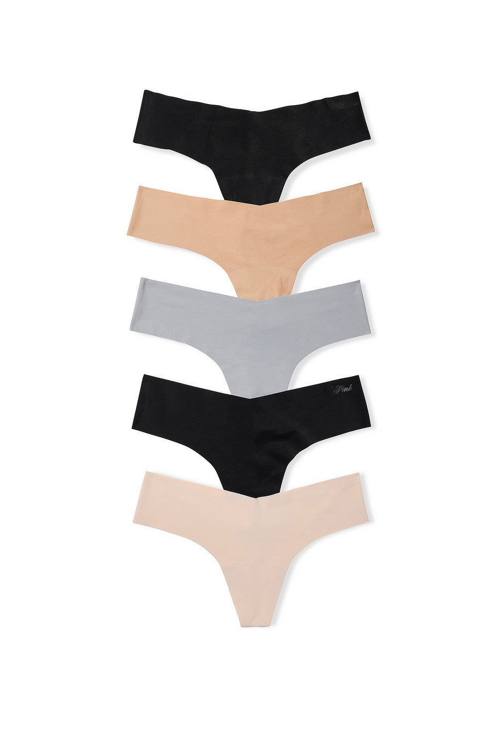 Безшовні трусики стрінг 980391168 (5 шт.) Victoria`s Secret