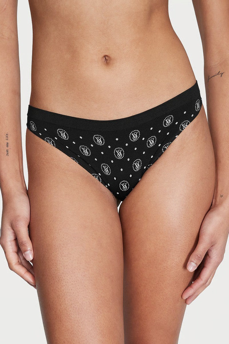 Трусики стрінг з логотипом 984923497 black