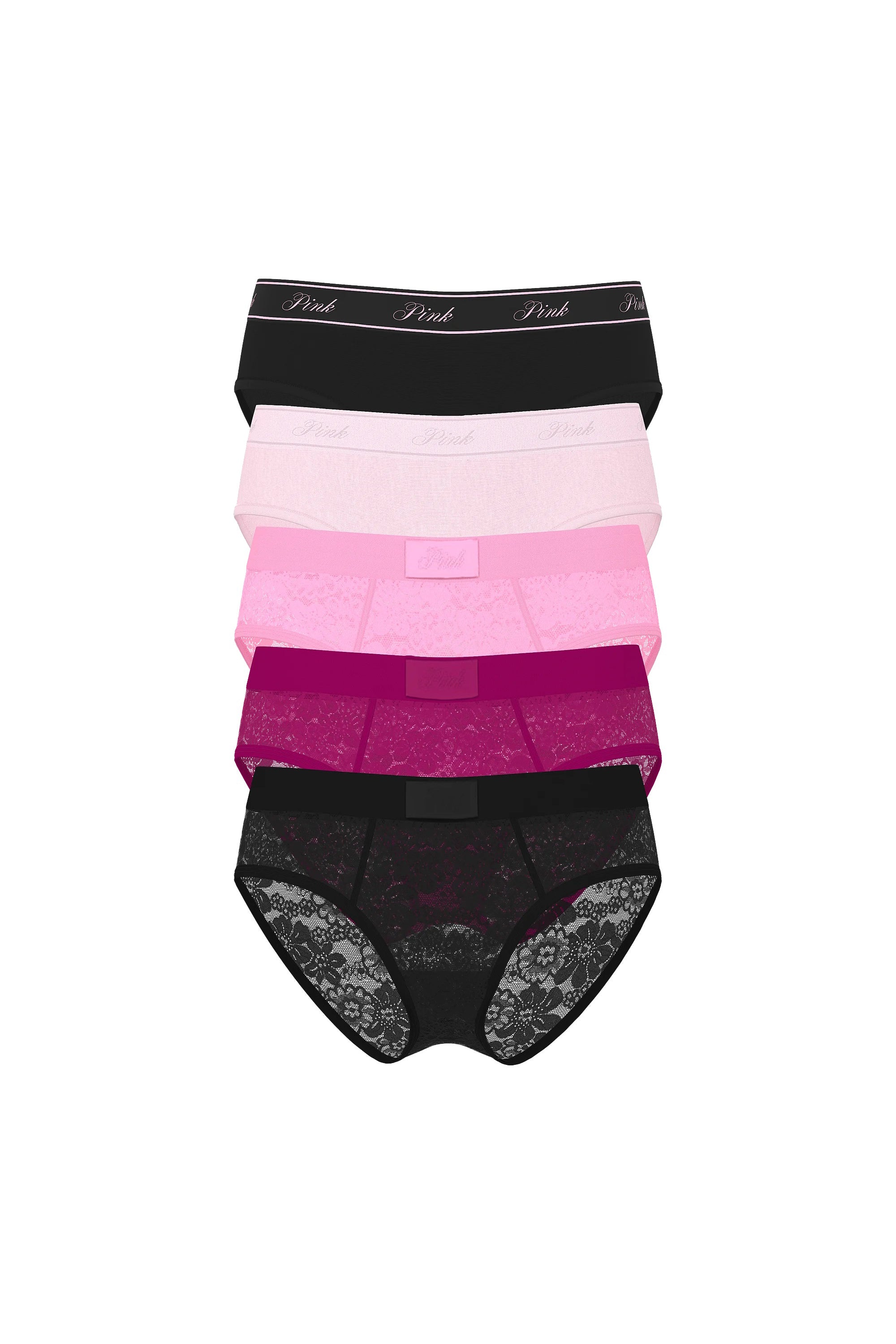 Мереживні трусики сліпи 993527886 (5 шт.) multi