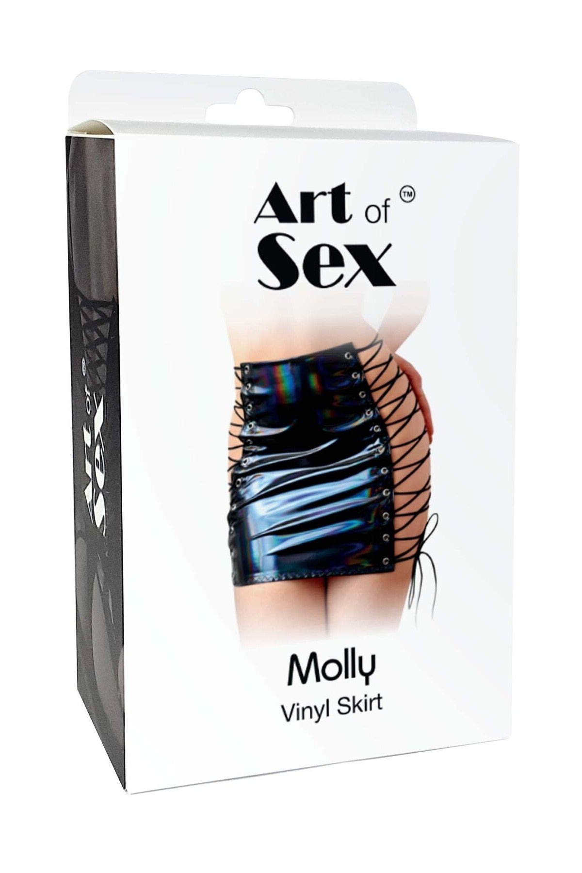 Спідниця з ефектом мокрого оксамиту Molly Art of Sex коробка