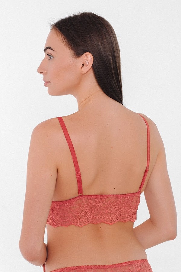 Кружевной бралет без косточек 04.1013 campari