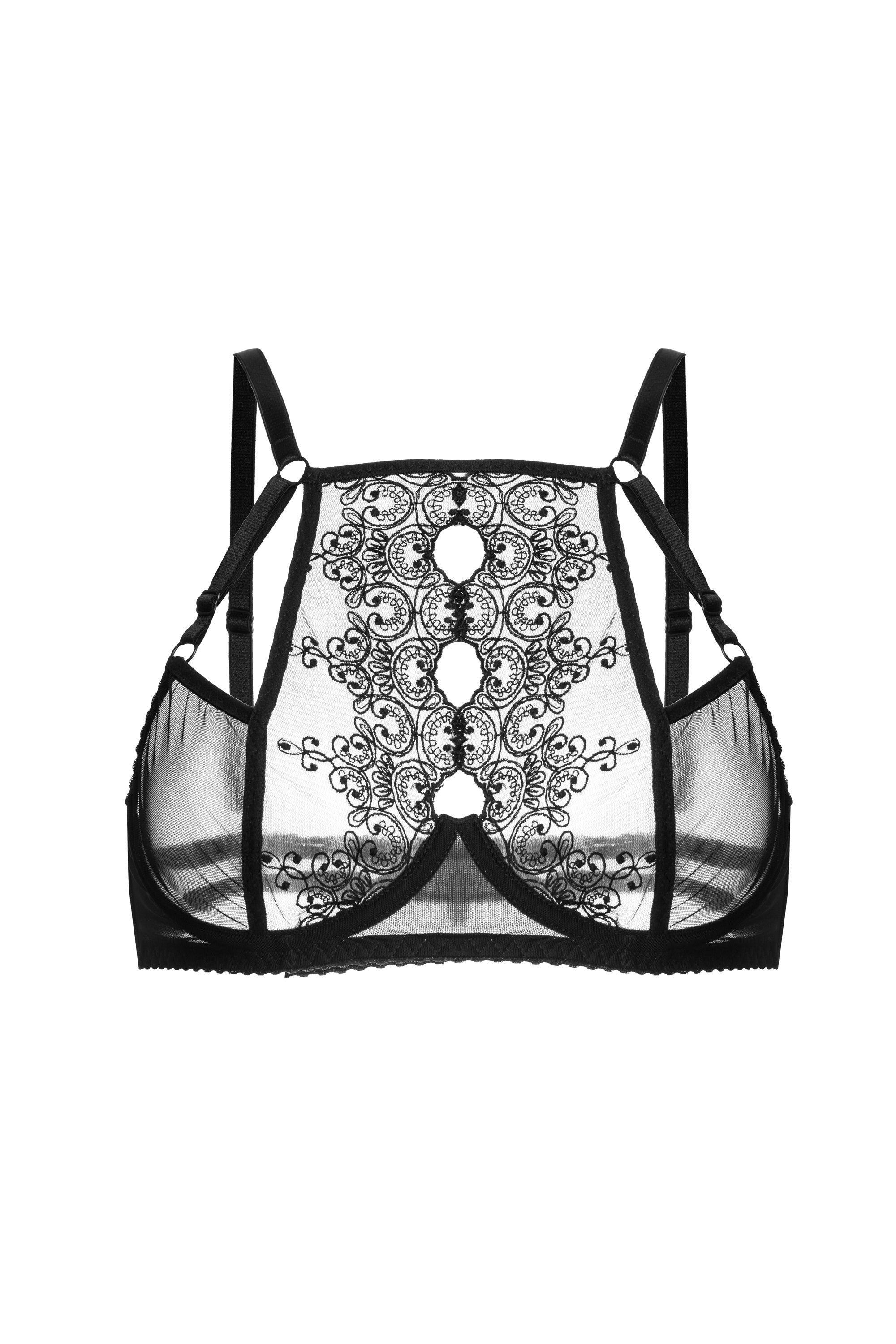 Холтер-бра с кружевом 22 THW