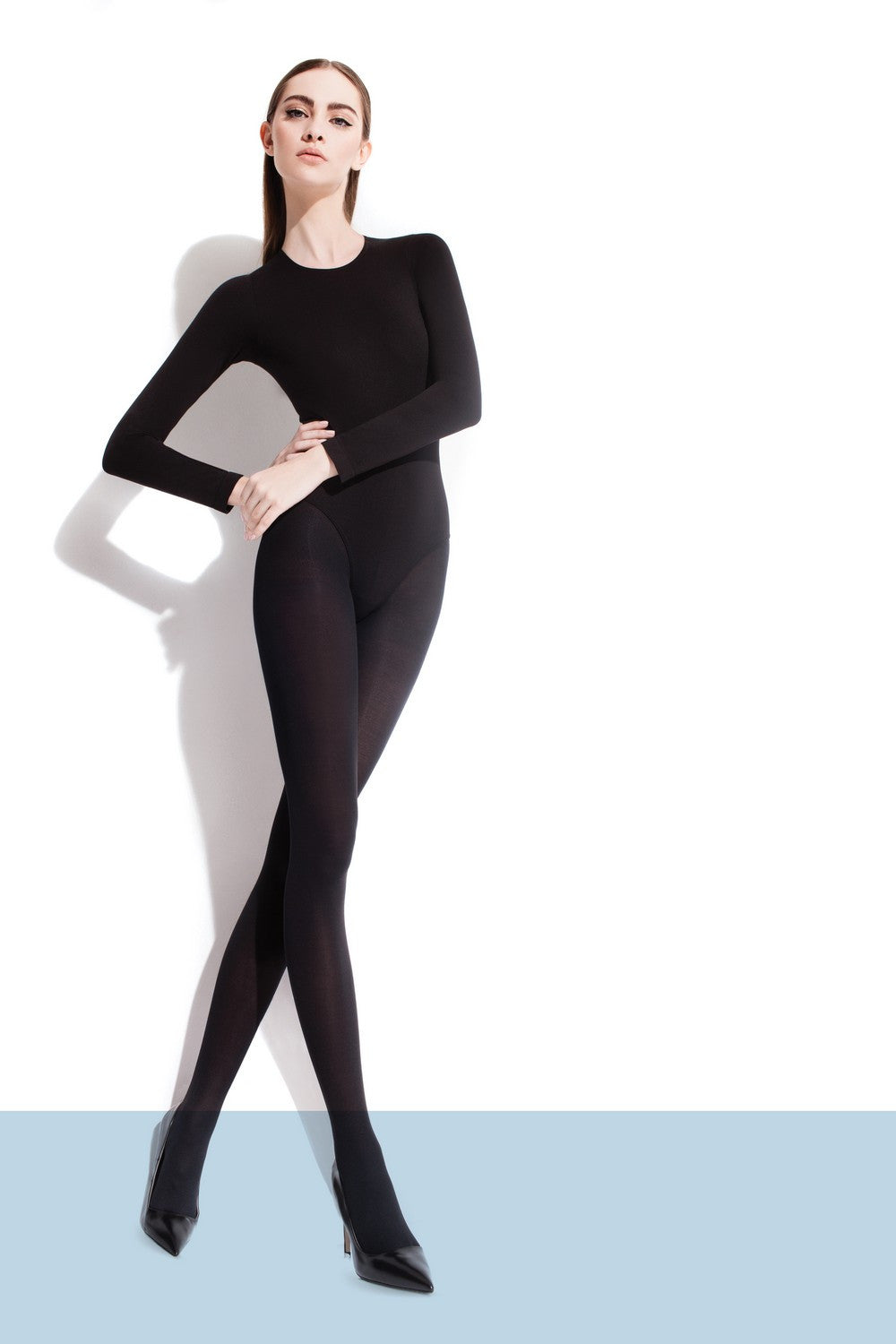 Классические непрозрачные колготки Roza (60d)