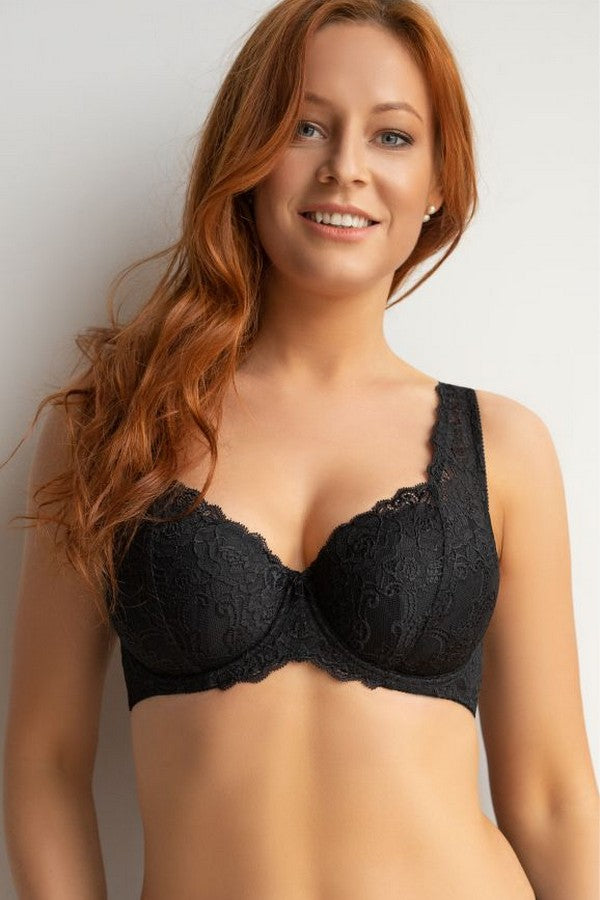 Кружевной бюстгальтер с уплотненными чашками 2592 Rosy