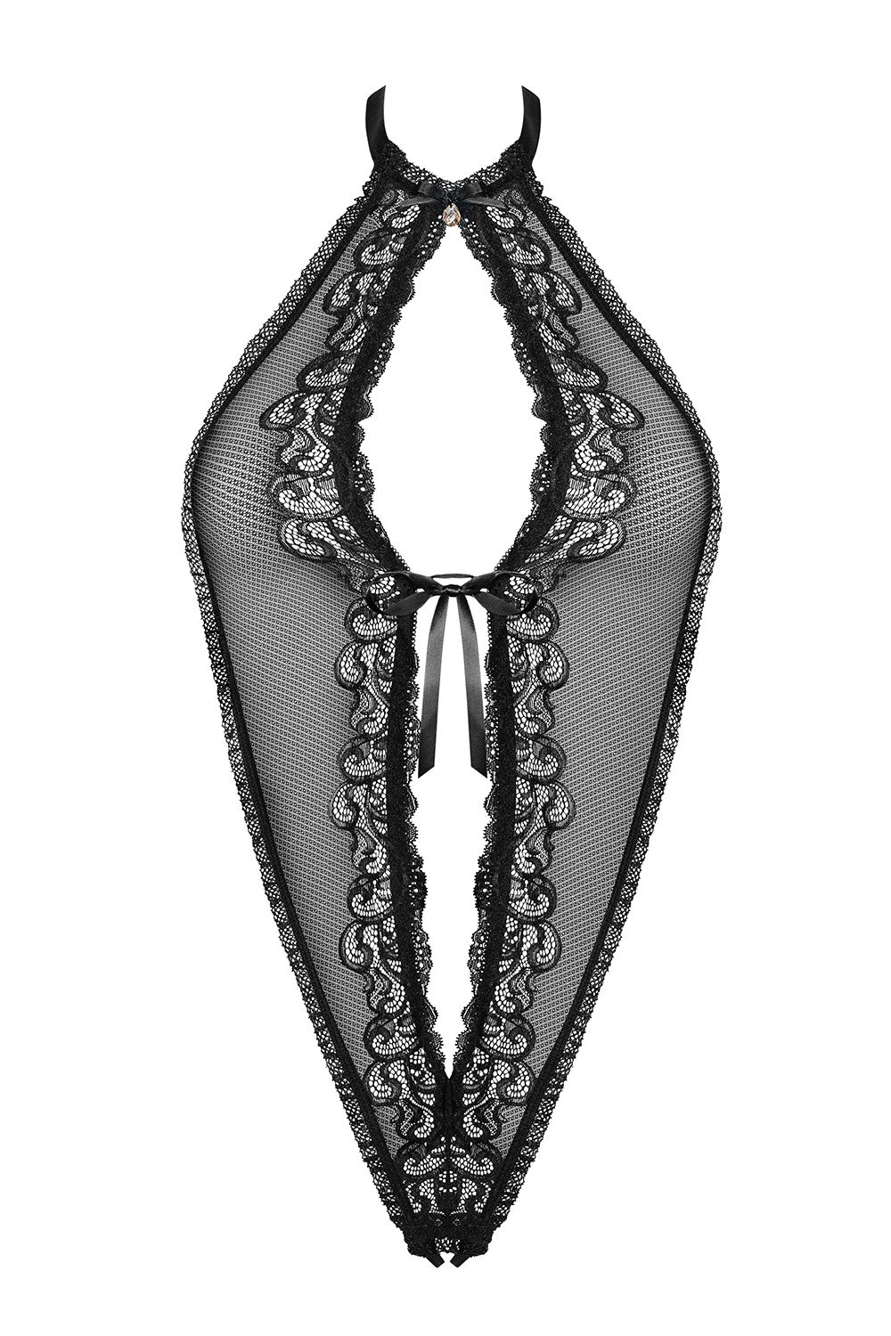 Эротическое боди-стринг с вырезами 830-TED-1