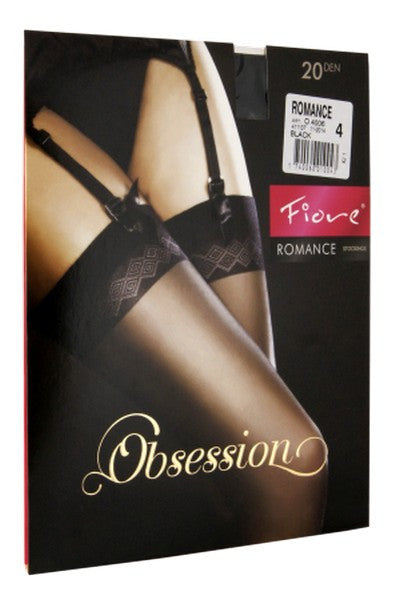 Чулки под пояс ROMANCE 20d