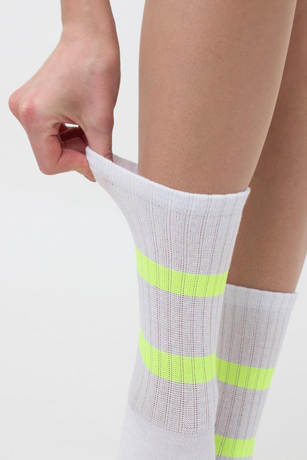Хлопковые носки WS3 Soft neon 002