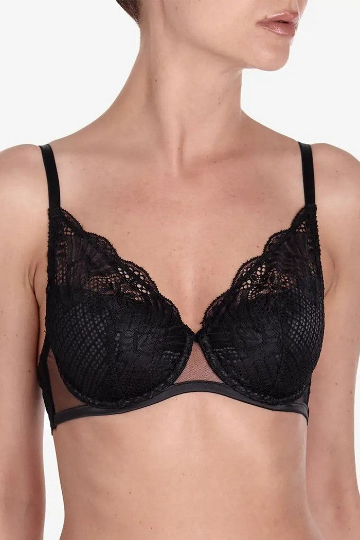 Бюстгальтер с поролоновыми чашками Делисью БМ110 black