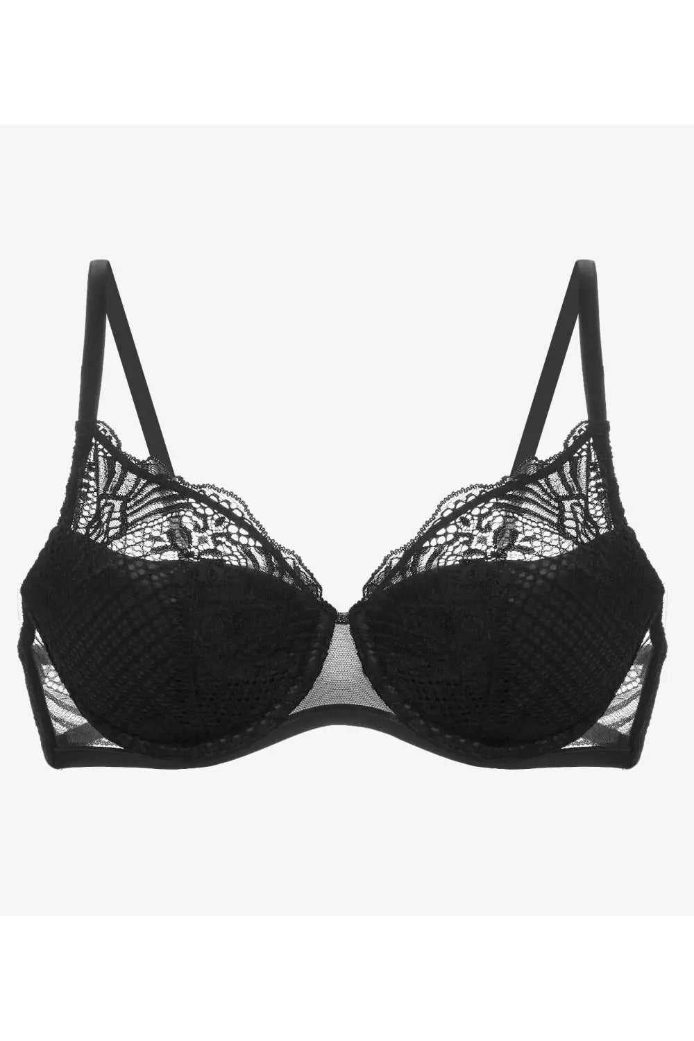 Бюстгальтер с поролоновыми чашками Делисью БП110 black